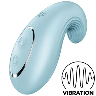 Satisfyer Layons Dipping Delight Vibrateur à poser - Bleu