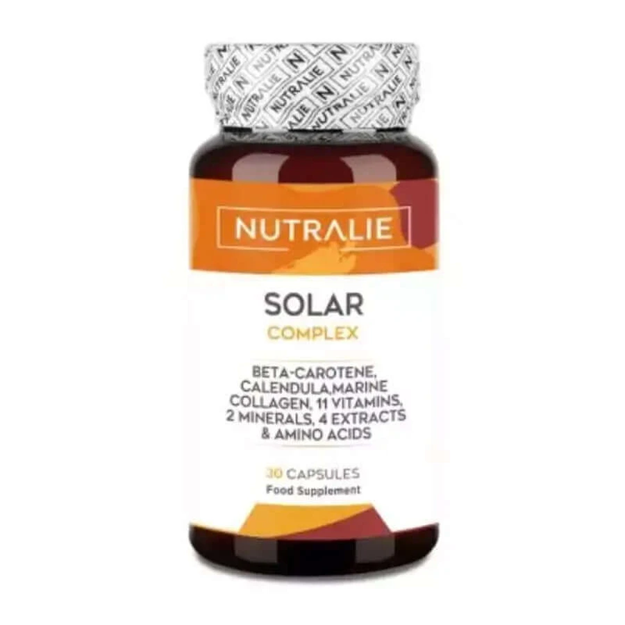 Nutralie Solar Complex con Colágeno Bronceador y Protector 30 Cápsulas