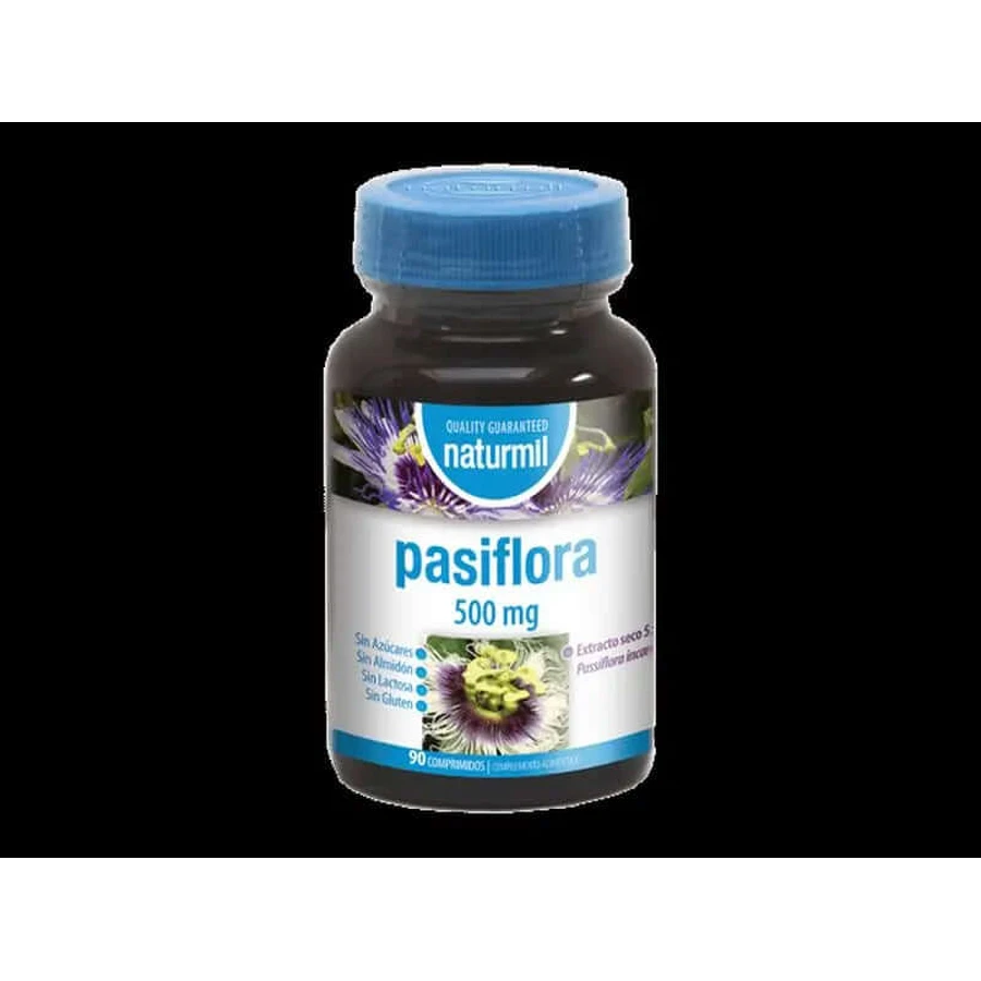 Naturmil Passionflower 500 Mg, 90 Tablets