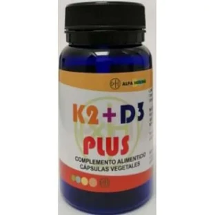 Alpha Herbal K2+D3 Plus 60V Capsule Vegane