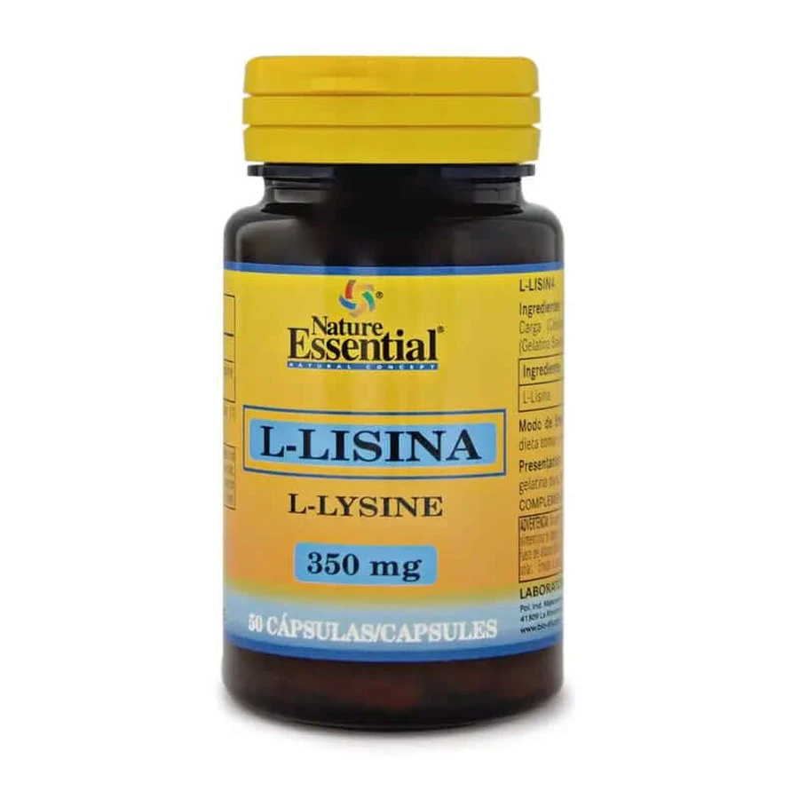 Natur Essential L-Lysin , 50 Kapseln