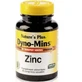 Natures Plus Dyno-Mins Zinc 15Mg, 60 Comprimés