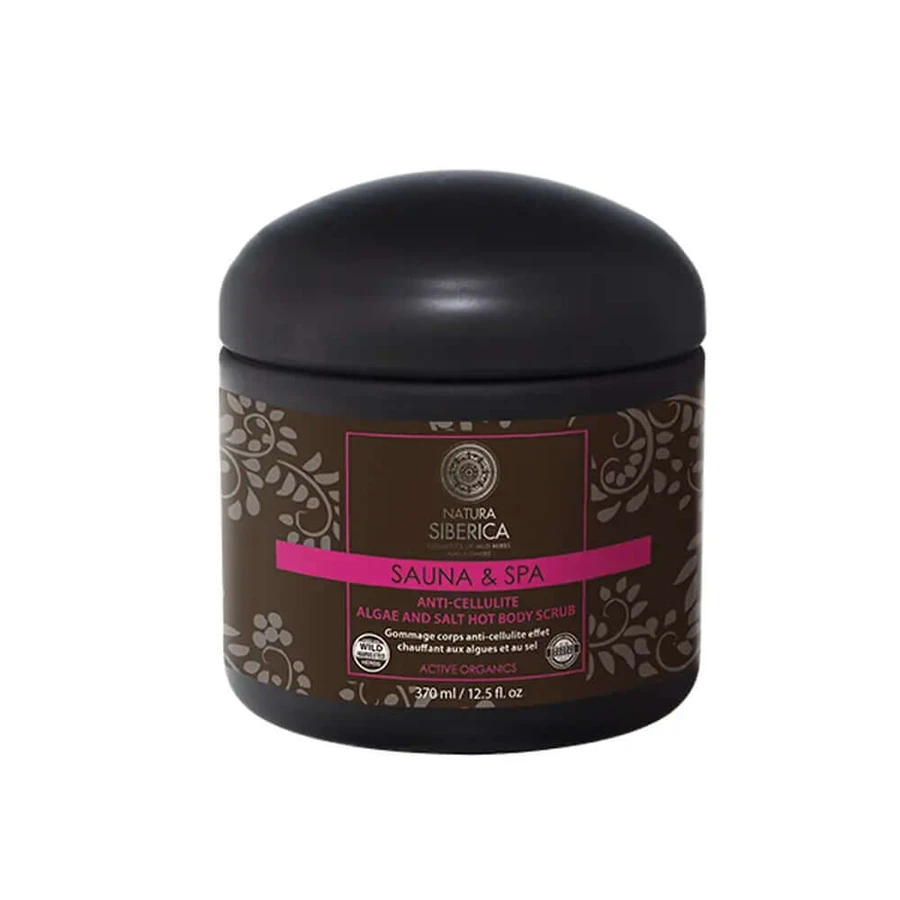 Natura Siberica Gommage corporel anti-cellulite aux algues et aux sels, 370 ml