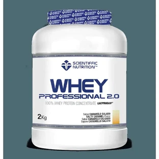 Scientiffic Nutrition Whey Professional 2.0 Salted Caramel, 2000 grams
