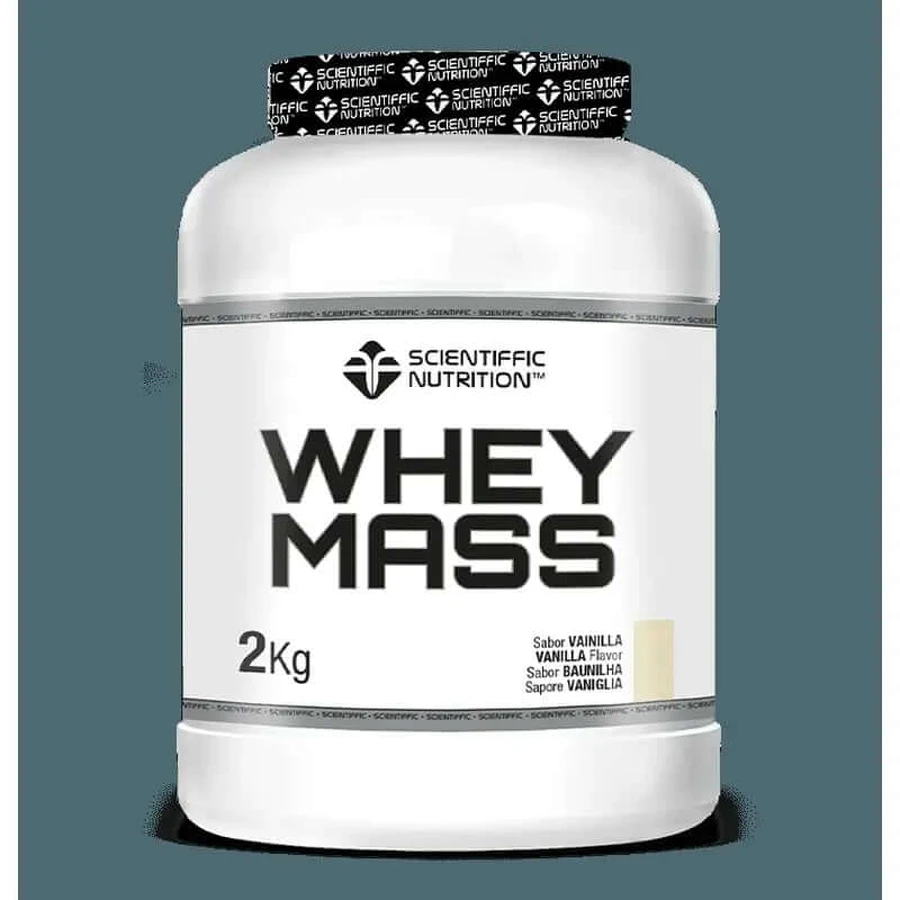 Scientiffic Nutrition Whey Mass Vanille, 2000 gram