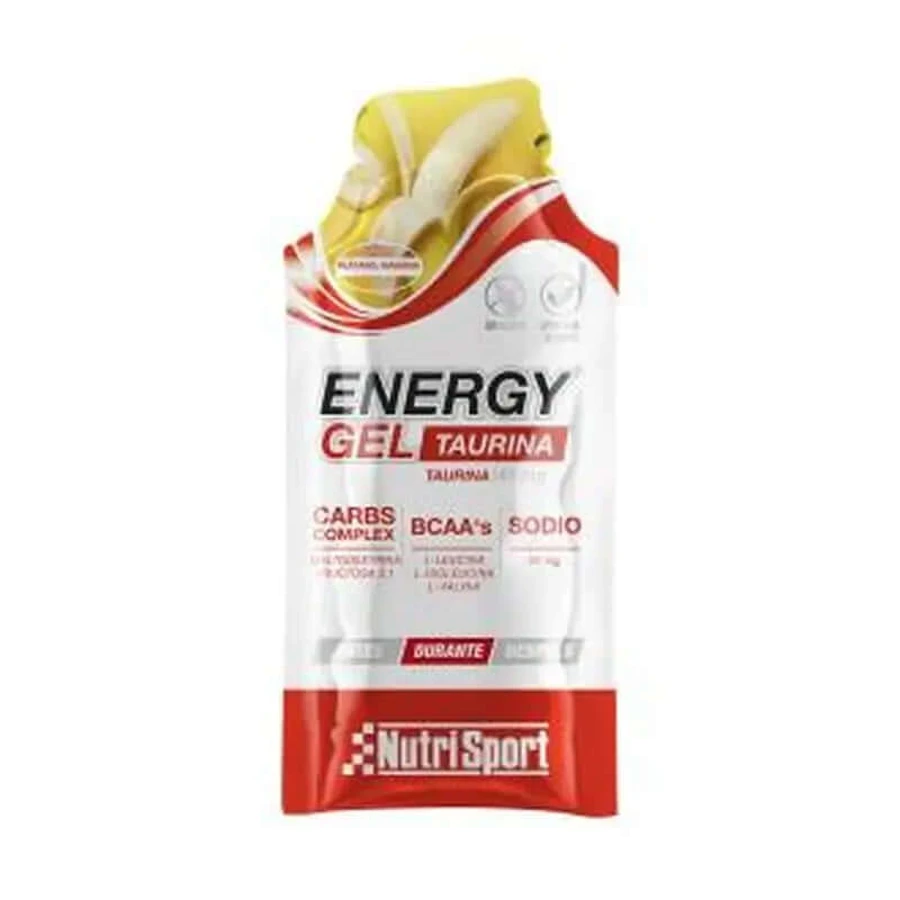 Nutrisport Energy Gel Taurine Banana 24Packs