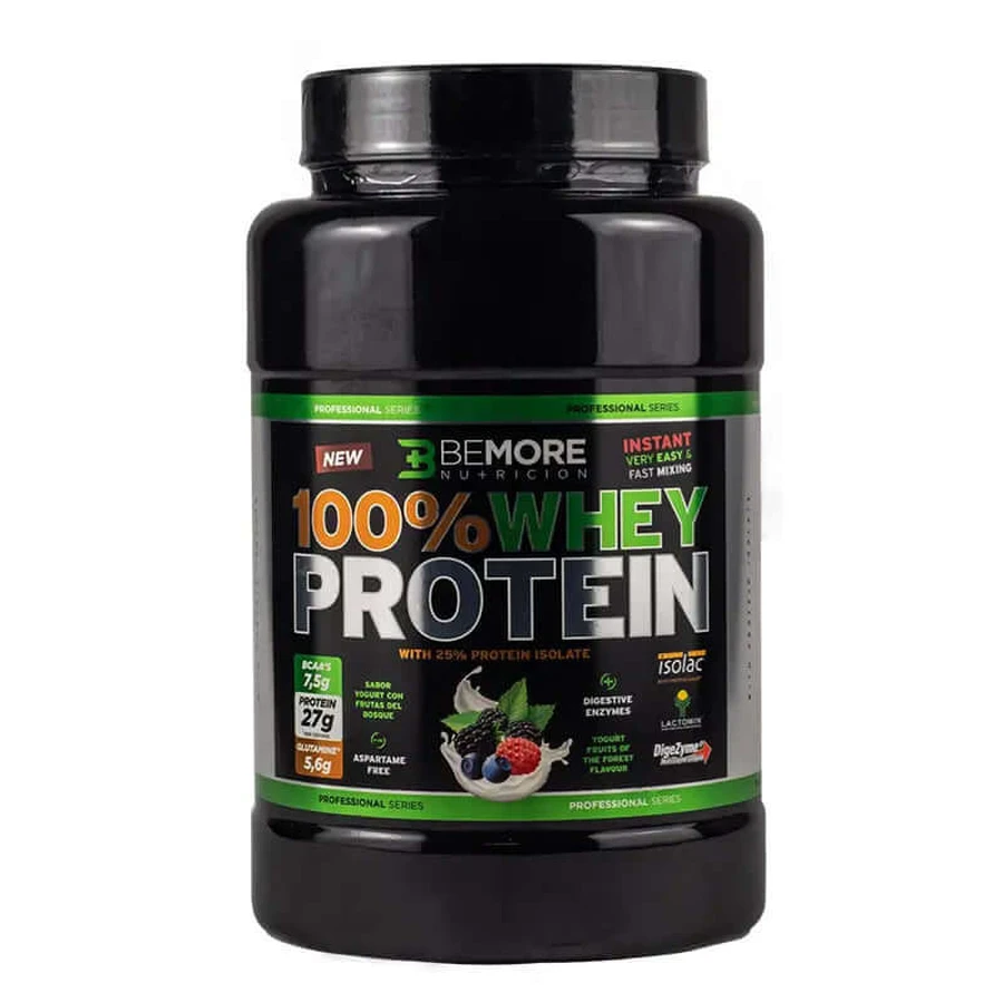 Bemore Nutrition 100% Whey Protein Yogurt Flavored Forest Fruit 1 Kg