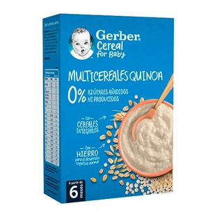 Gerber Multigrains Quinoa 0%, 270g