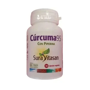 Sura Vitasan Curcuma 95%Std Met Piperine , 30 capsules