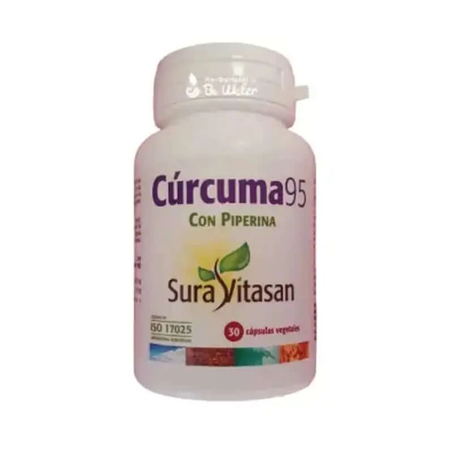 Sura Vitasan Curcuma 95%Std Met Piperine , 30 capsules