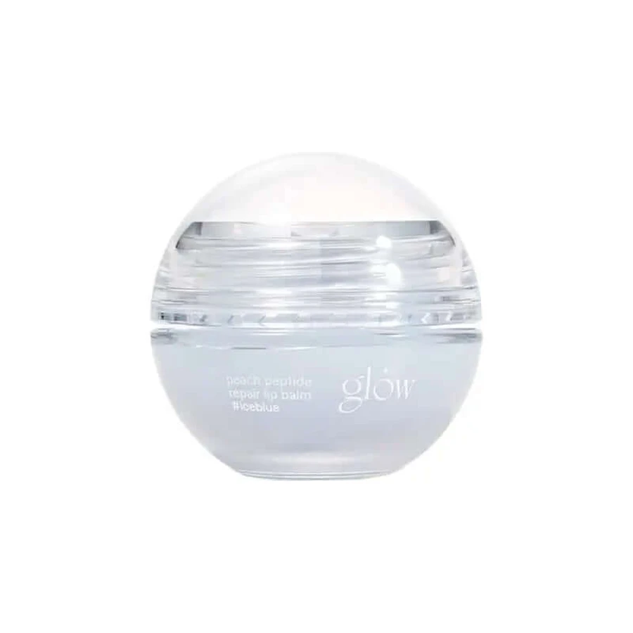 Glow Peach Peptide Repair Lip Balm Iceblue , 8 grams