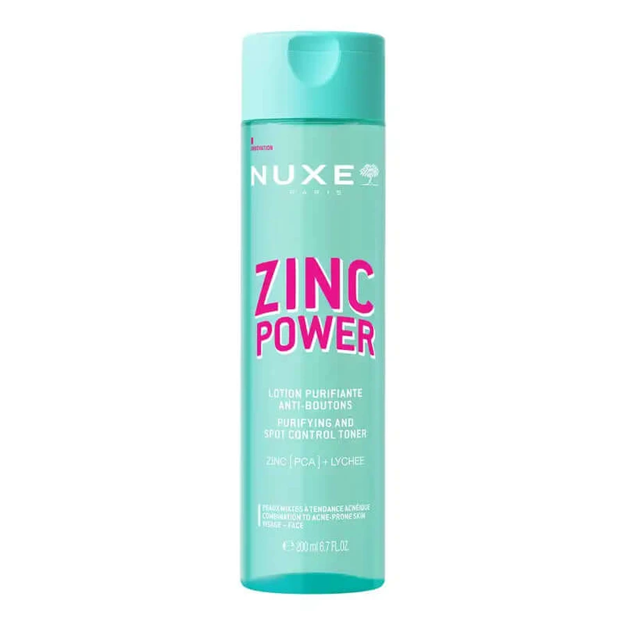 Nuxe Zinc Power Loción Purificante Y Control De Marcas , 200 ml