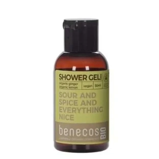 Benecos Ginger & Lemon Mini Travel Bath Gel 50Ml. Bio