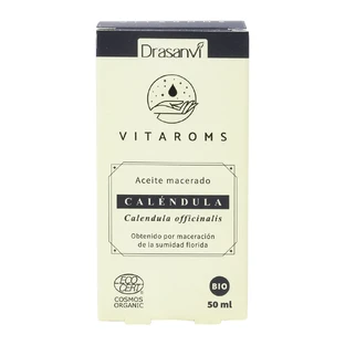 Drasanvi Vitaroms Calendula Macerated Vegetable Oil Bio Ecocert , 50 ml