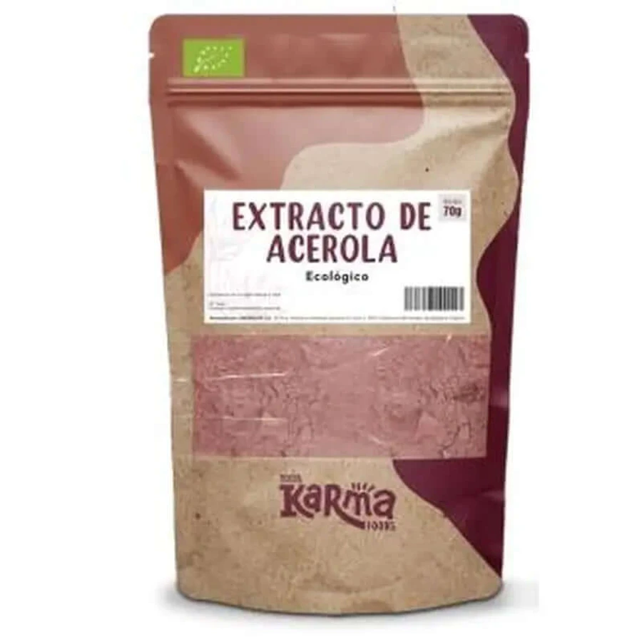 Karma Acerola 17% Vit C Powder 70Gr. Eco Sg Vegan
