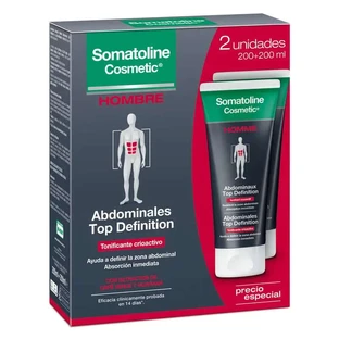 Somatoline Cosmetic Men's Abdominals Top Definition Sport 2 Einheiten x 200 ml