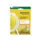 Garnier Tissue Gezichtsmasker Met Vitamine C en Hyaluronzuur. Intens gehydrateerde huid en zichtbaar meer verlicht en glad.