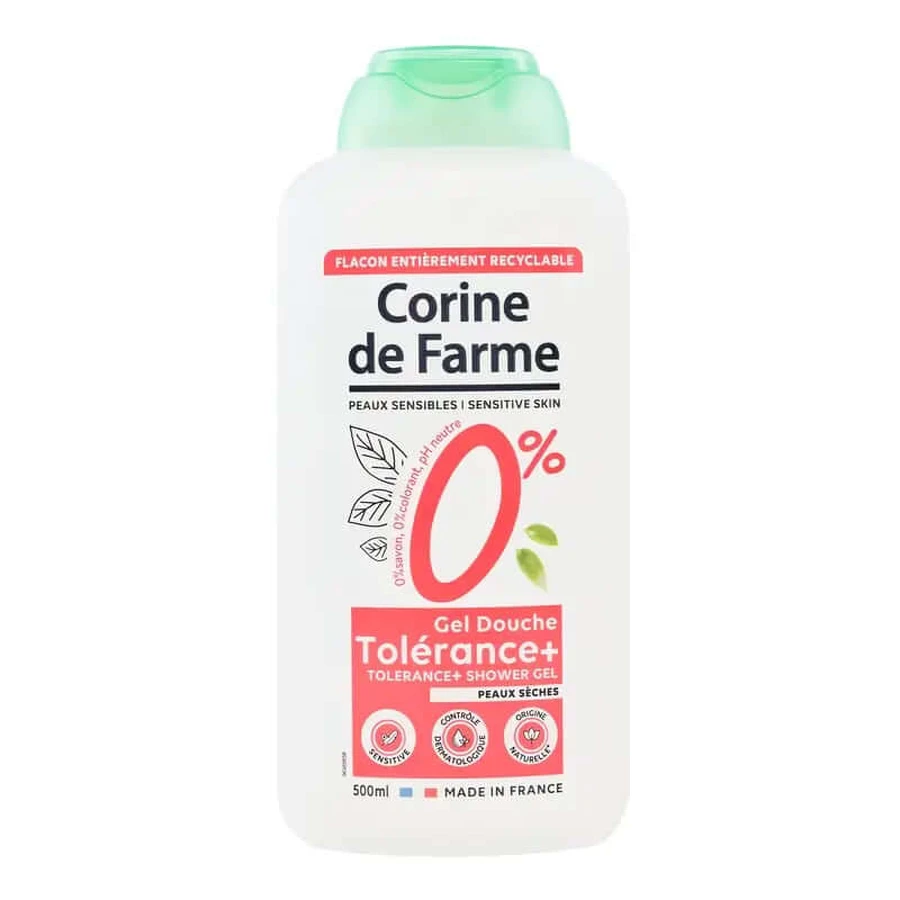 Corine De Farme Gel douche pour peaux sèches, 500 ml