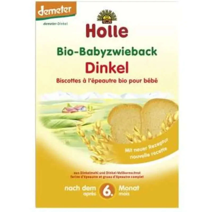 Holle Spelt Toasts +6 Months 200Gr. Demeter**