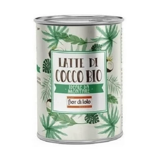 Biologische kokosmelk voor crèmes, 400ml, Fior Di Loto