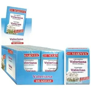 Marnys Caramelos Valeriana Sin Azucar Expositor 20Ud