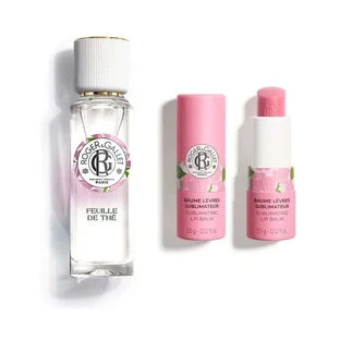 Roger & Gallet Rosen-Lippenbalsam + Feuille De Thé Wellness-Duftwasser