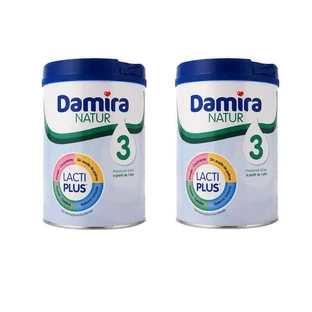 Damira Pack Natur 3 Lait d'allaitement continu 2 x 800 gr