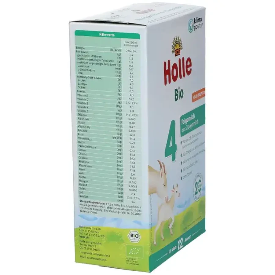 Holle Biologische Geitenmelk Formule 4, vanaf 12 maanden, 400 g