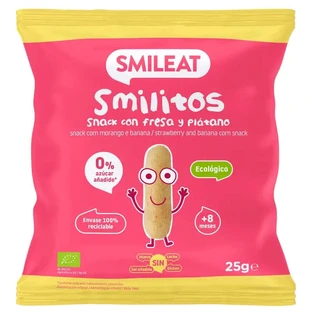 Smileat Smilitos Erdbeere & Banane Eco , 25 Gramm