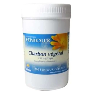 Fenioux Carbone Végétal 250Mg. 200 Capsules