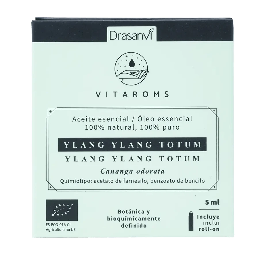 Drasanvi Vitaroms Ylang Ylang Essential Oil Bio , 5 ml