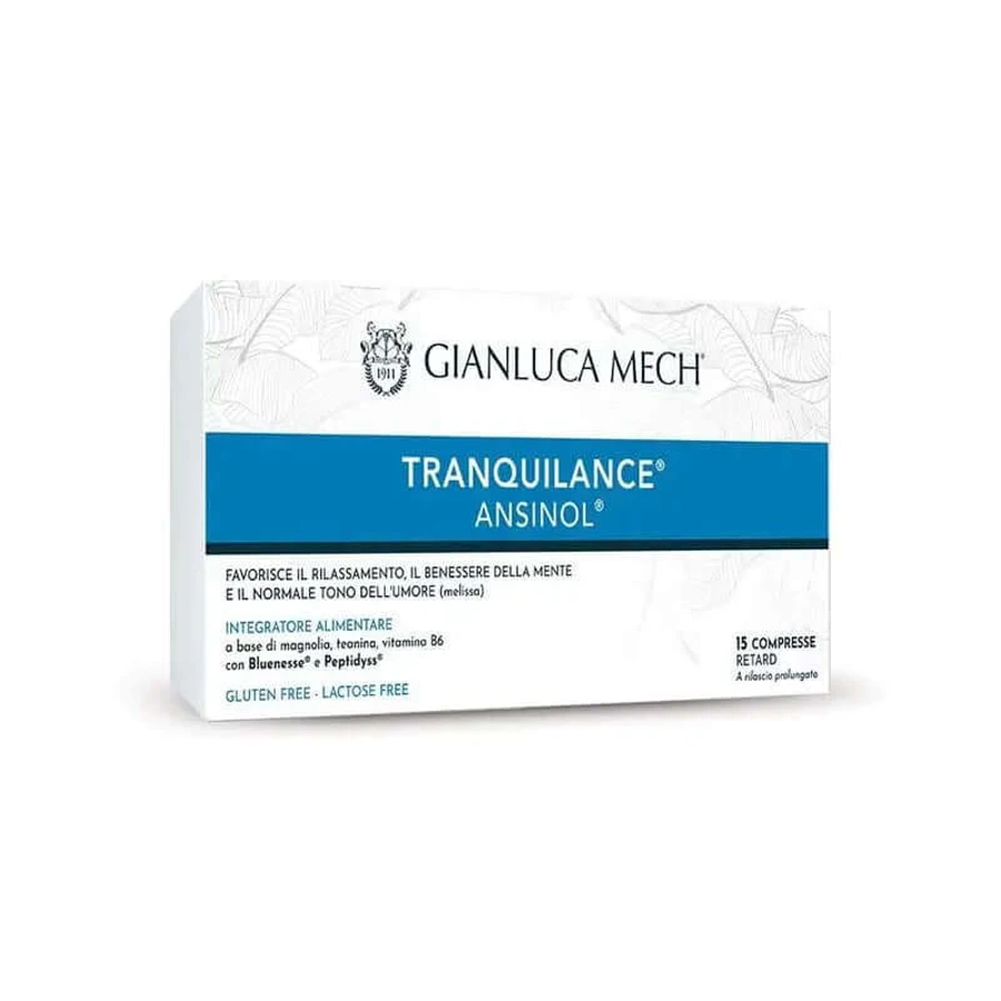 Gianluca Tranquilance Ansinol Absorption Retard , 15 Tabletten
