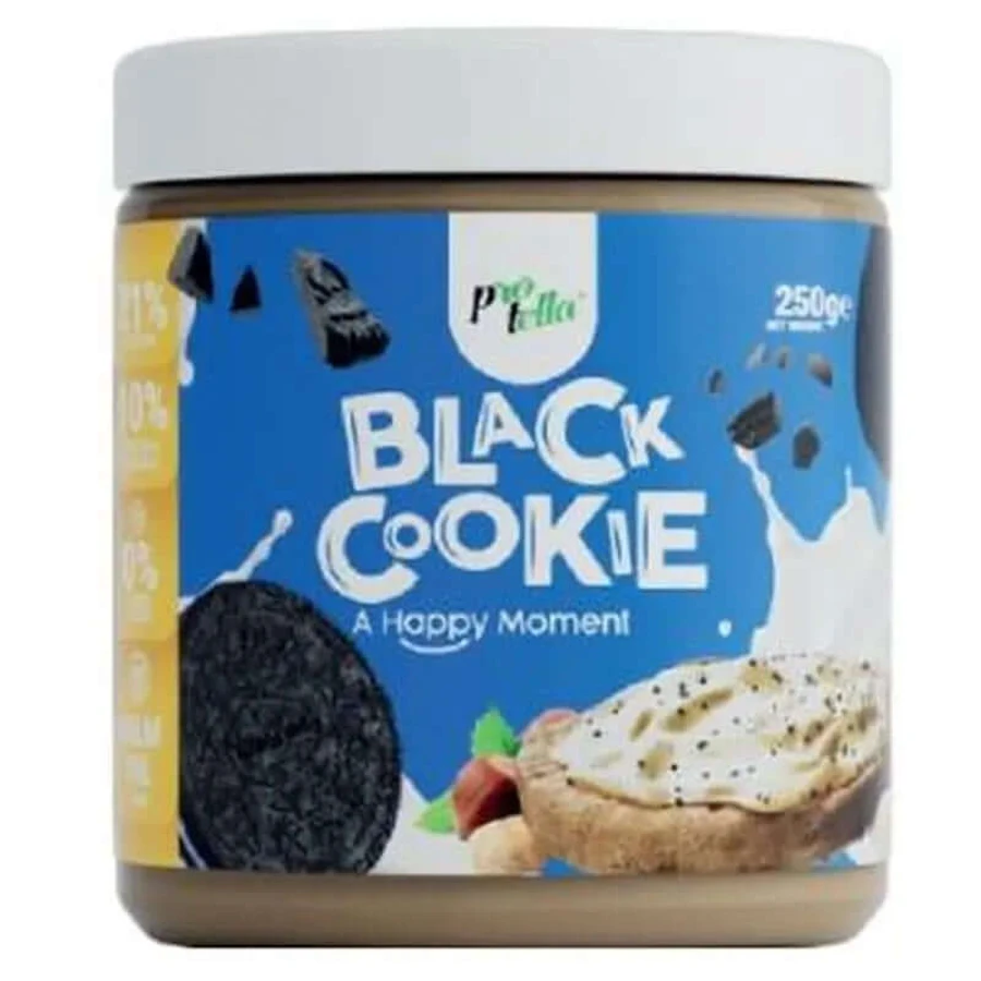 Protella Protella Black Cookie Chocolate Cream 250Gr