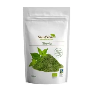 Salud Viva Stevia Getrocknetes Blatt Pulver 100Gr. Bio Sg S/A Vegan