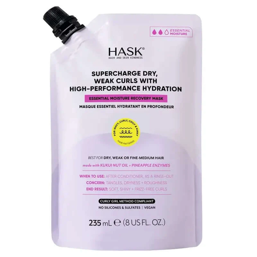 Hask Texture Light Moisturizing Hair Mask , 235 ml