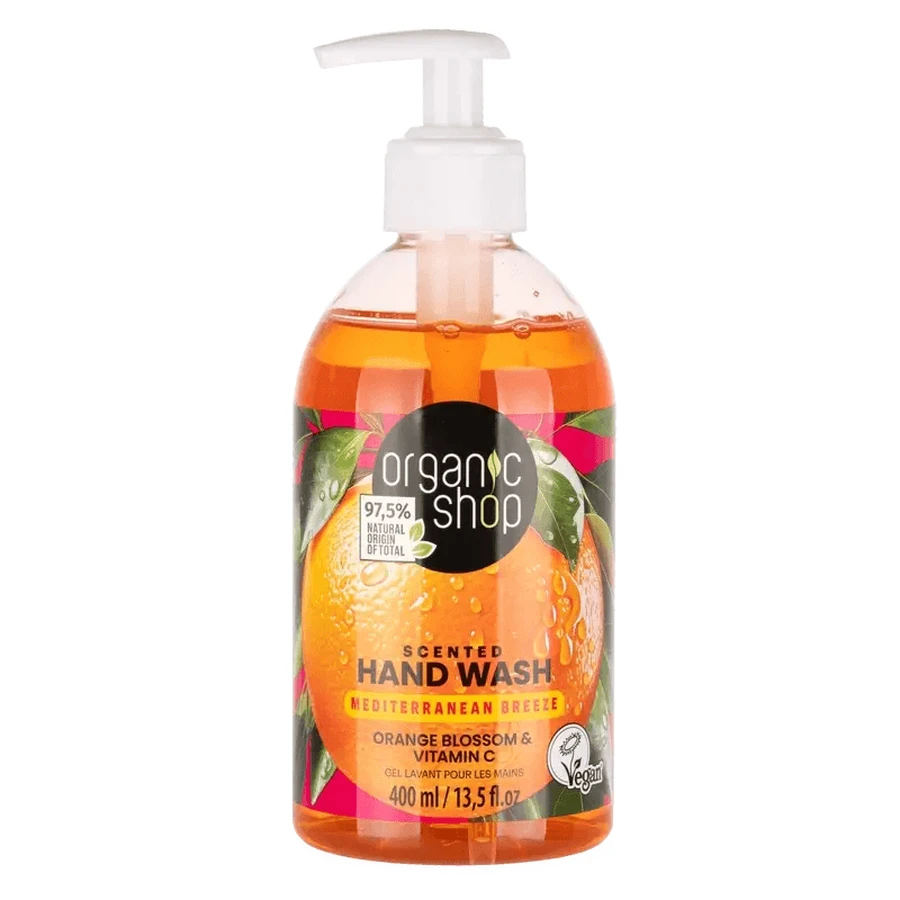 Organic Shop Crp Mediterranean Breeze Savon à main aromatique, 400 ml