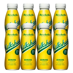 Barebells Milkshake Banane, Packung 8 x 330 ml