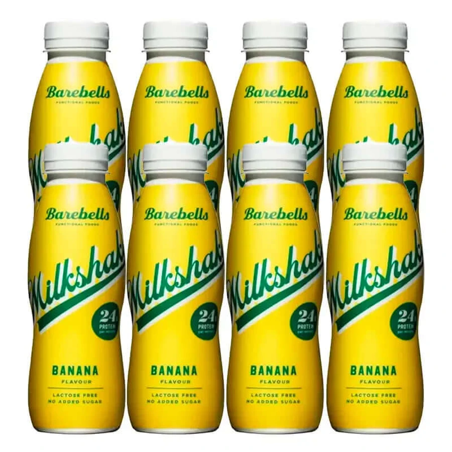Barebells Milkshake Banane, Packung 8 x 330 ml