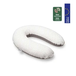 Babymoov Coussin de grossesse et d'allaitement Doomoo Risotto Taupe