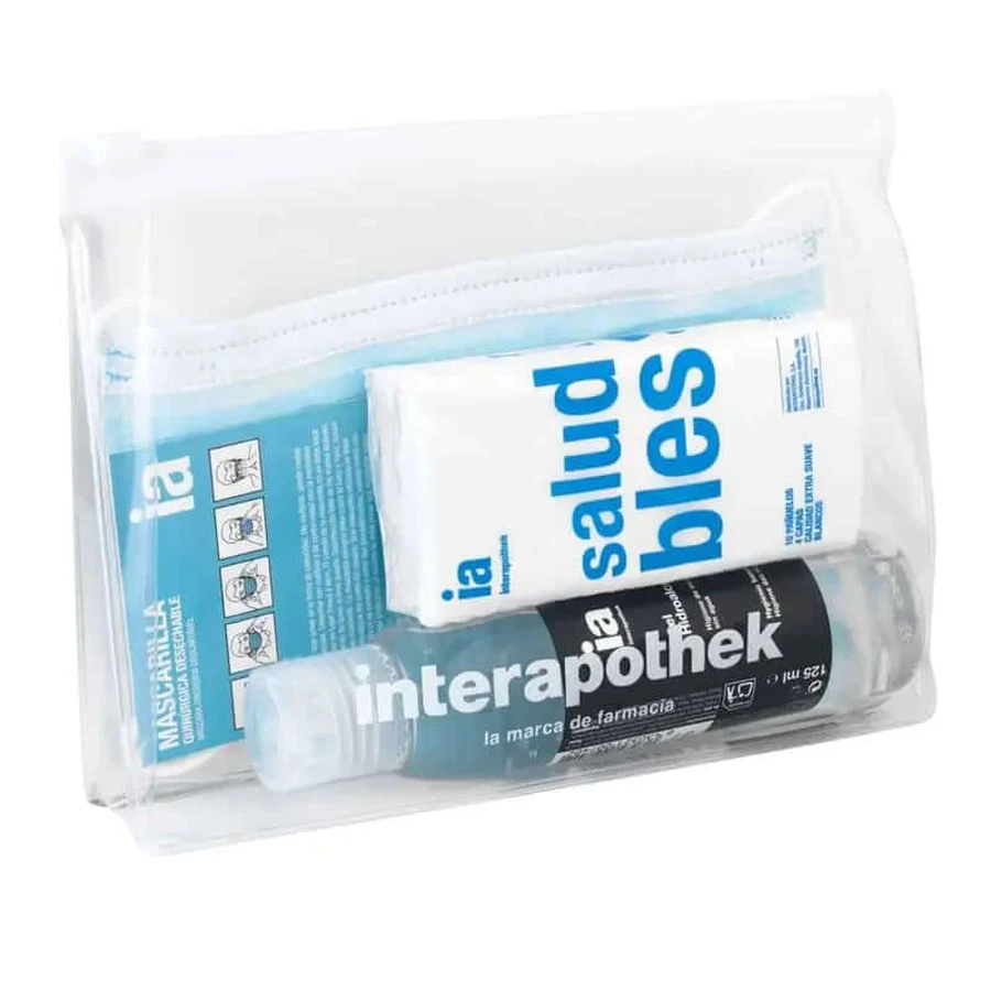 Interapothek Hydroalcohol Gel Toilet Bag, 125 ml