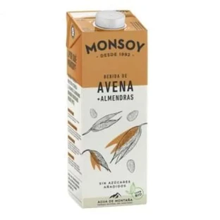 Monsoy Amandel Groentedrank Met Havermout 1Lt 6 st.Bio