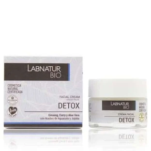 Labnatur Bio Detox Facial Cream Avocado Jojoba Ginseng 50M Bio