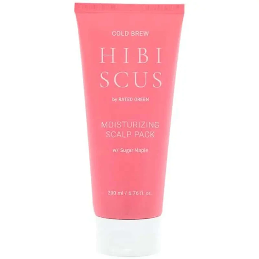 Rated Green Cold Brew Hibiscus Moisturizing Scalp Moisturizing Pack, 200 ml