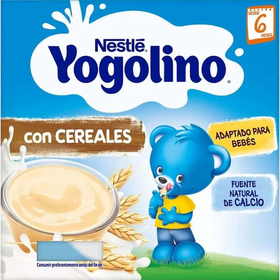 Nestlé Yogolino Desserts Céréales, 4X100 grammes