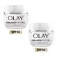 Olay Collageenpeptiden 24H Dagcrème Spf30, verpakking 2 x 50Ml