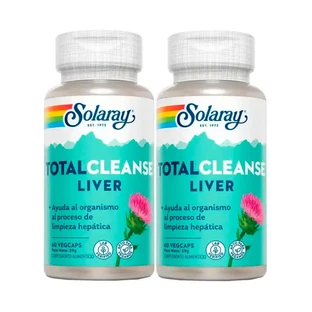 Solaray Total Cleanse Leber Pack 2 x 60 Kapseln
