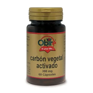 Obire Geactiveerde Plantaardige Koolstof 300 Mg , 60 capsules