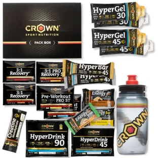Crown Sport Nutrition Hyper Energy Tester Pack With 550 Ml Drum