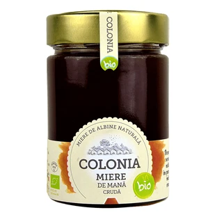 Organic raw manna honey, 420 g, Cologne