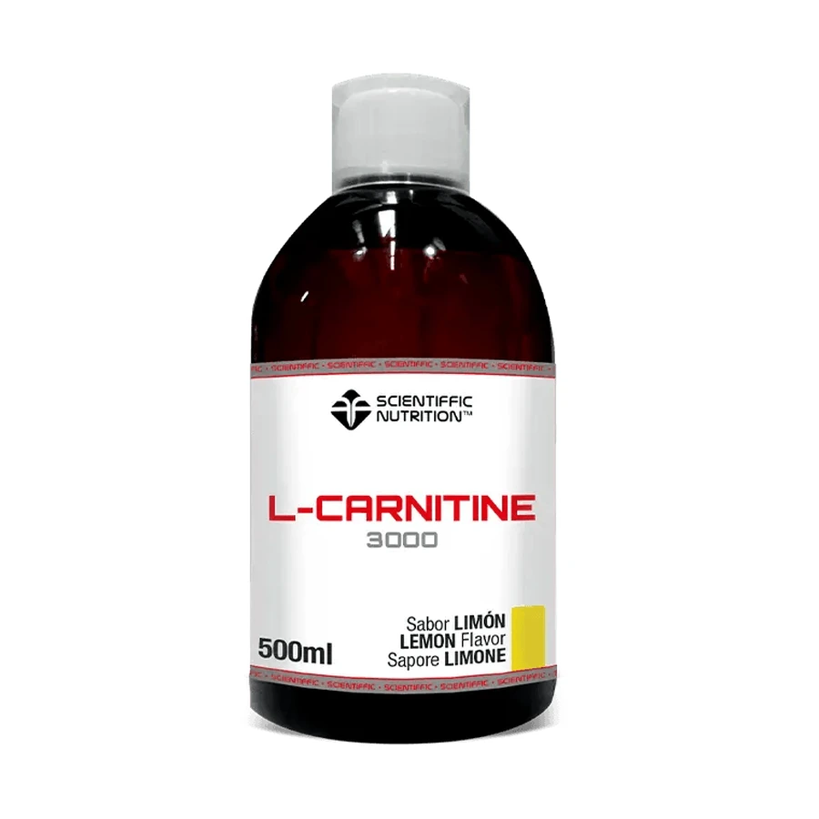 Scientiffic Nutrition Vloeibaar L-Carnitine Ml Citroen 3, 500 ml